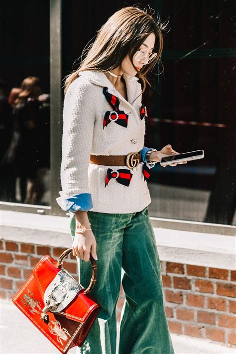 gucci leather belt outfit
